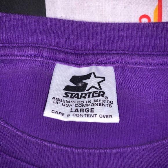 Vintage Starter Tee Size Large 90s - Picture 4 of 4